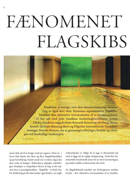 Fænomenet Flagskibsbutikker