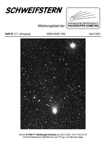 Schweifstern Nr. 91 - Fachgruppe Kometen