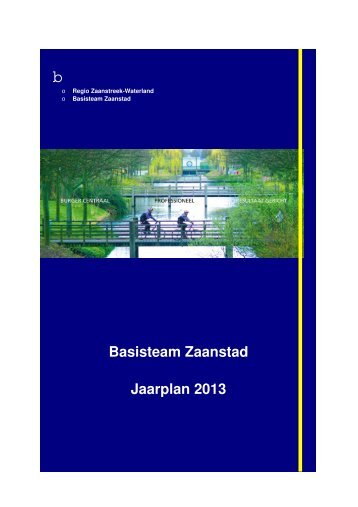 jaarplan politie 2013 B1.doc - Besluitvorming - Gemeente Wormerland