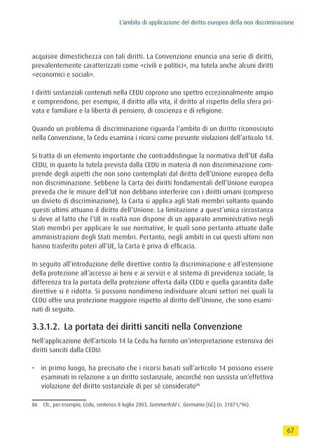 Manuale di diritto europeo della non discriminazione