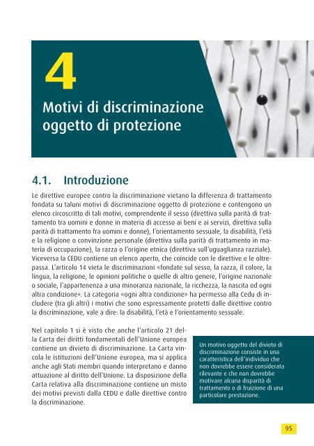 Manuale di diritto europeo della non discriminazione