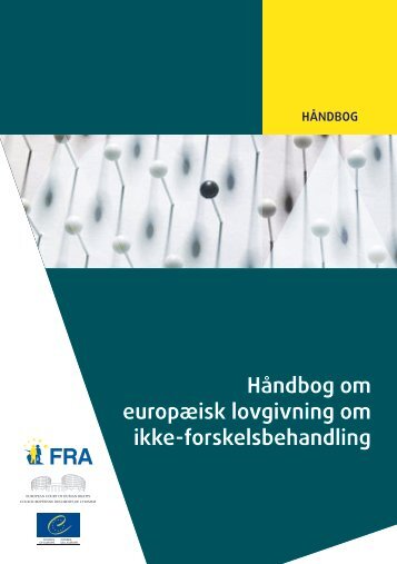Handbook on European non-discrimination law - European Court of ...