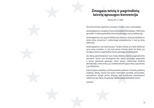 Europos Žmogaus teisių ir pagrindinių laisvių apsaugos Konvencija