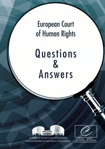 Questions and Answers - European Court of Human Rights ...