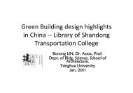 GB ildi di hi hli ht Green Building design highlights in China