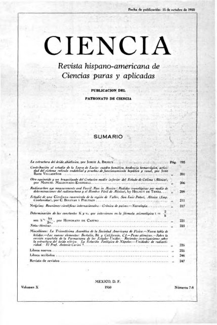 Tabla periódica propuesta por Seaborg en 1945 y publicada en diciembre