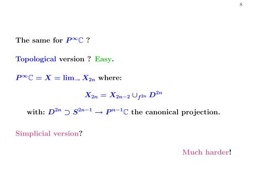 Effective Constructive Algebraic Topology - Institut Fourier