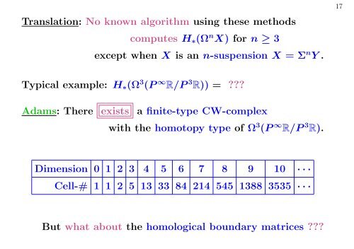 Effective Constructive Algebraic Topology - Institut Fourier