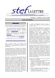 Lettre Stef n°1 - Blog @unifr