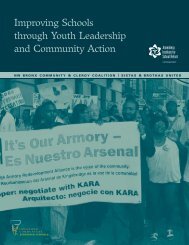Improving Schools through Youth Leadership and Community Action