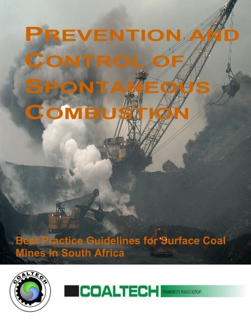 prevention and control of spontaneous combustion - Mining and