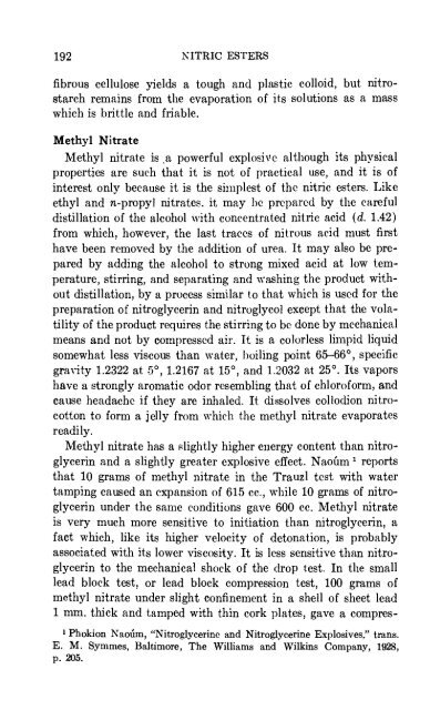 The Chemistry of Powder and Explosives - Sciencemadness Dot Org