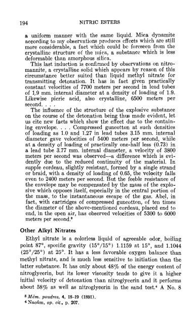 The Chemistry of Powder and Explosives - Sciencemadness Dot Org