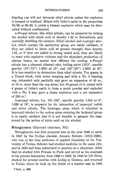 The Chemistry of Powder and Explosives - Sciencemadness Dot Org