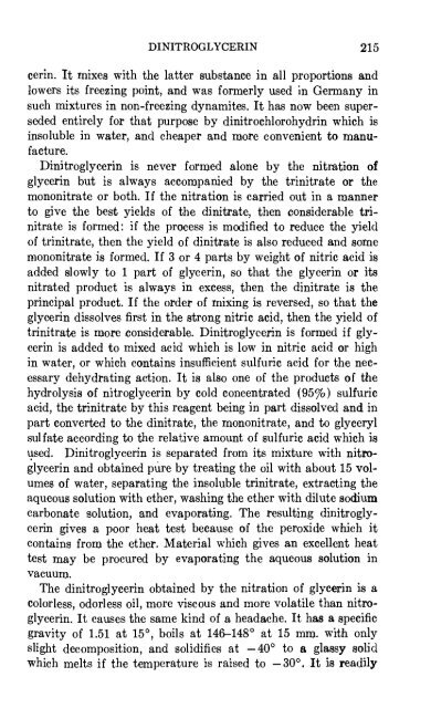 The Chemistry of Powder and Explosives - Sciencemadness Dot Org