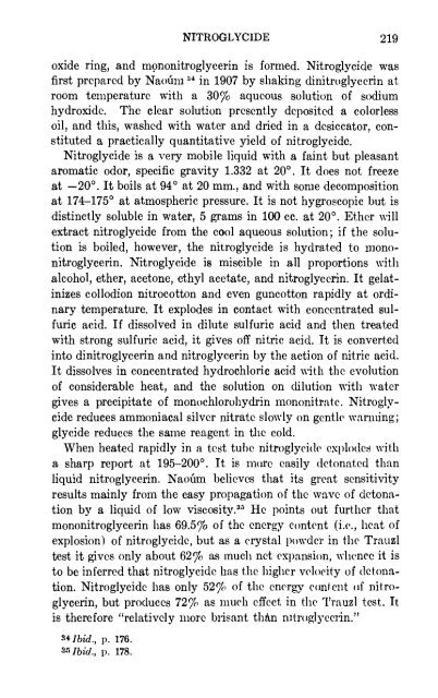 The Chemistry of Powder and Explosives - Sciencemadness Dot Org