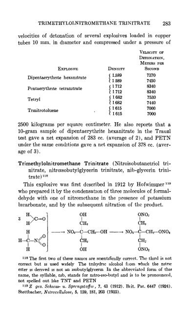 The Chemistry of Powder and Explosives - Sciencemadness Dot Org