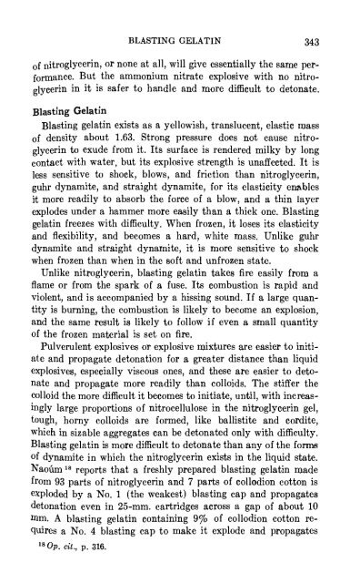 The Chemistry of Powder and Explosives - Sciencemadness Dot Org