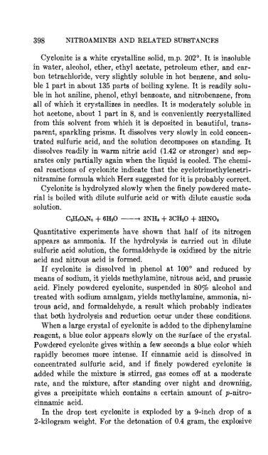 The Chemistry of Powder and Explosives - Sciencemadness Dot Org