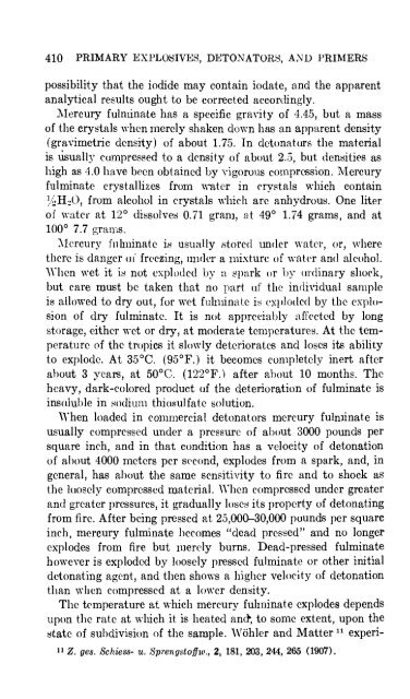 The Chemistry of Powder and Explosives - Sciencemadness Dot Org