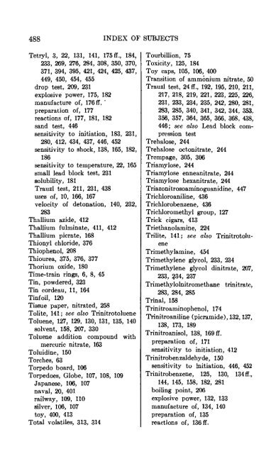 The Chemistry of Powder and Explosives - Sciencemadness Dot Org