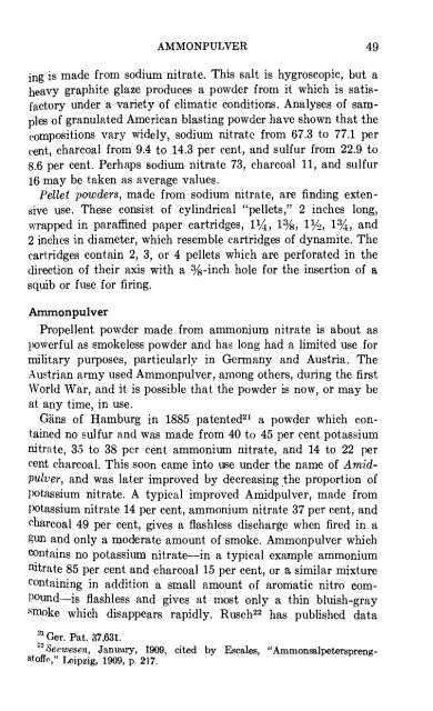 The Chemistry of Powder and Explosives - Sciencemadness Dot Org