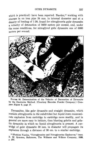 The Chemistry of Powder and Explosives - Sciencemadness Dot Org