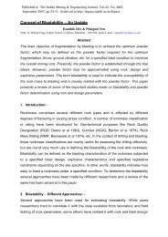 Concept of Blastability Œ An Update