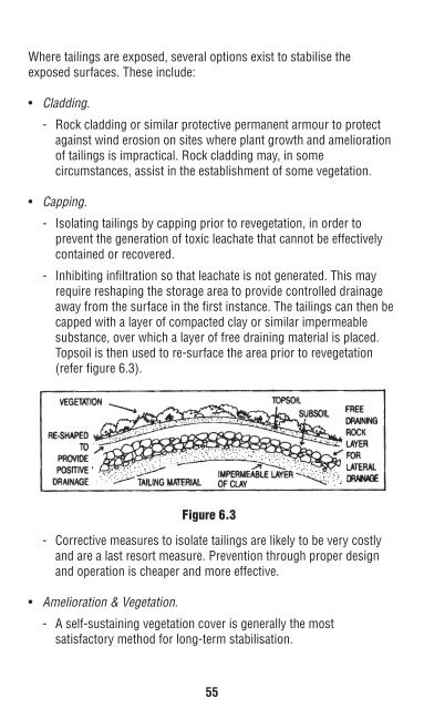 Mine Rehabilitation Handbook - Mining and Blasting