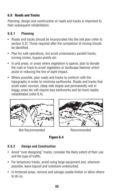 Mine Rehabilitation Handbook - Mining and Blasting
