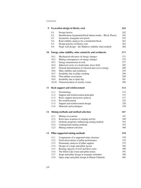 Rock Mechanics.pdf - Mining and Blasting