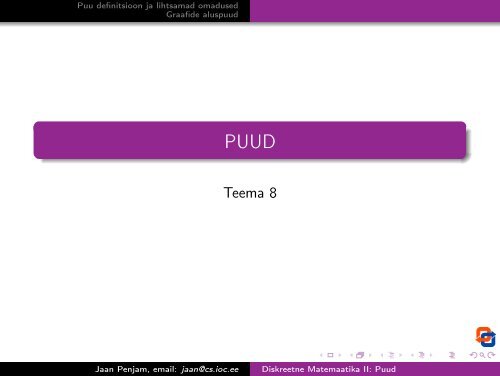 Teema 8 - Cs.ioc.ee