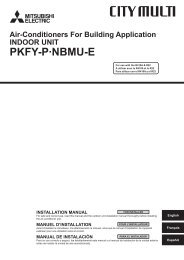 PKFY-P·NBMU-E - Mitsubishi Electric Cooling & Heating