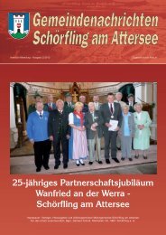 2,07 MB - Schörfling am Attersee