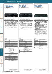 XU-D400 XL-F503 XM-D250 - JVC Kenwood