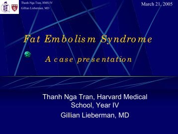 Fat Embolism Syndrome