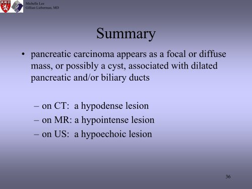 Radiologic Staging Of Pancreatic Cancer