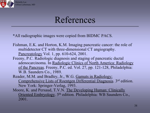 Radiologic Staging Of Pancreatic Cancer