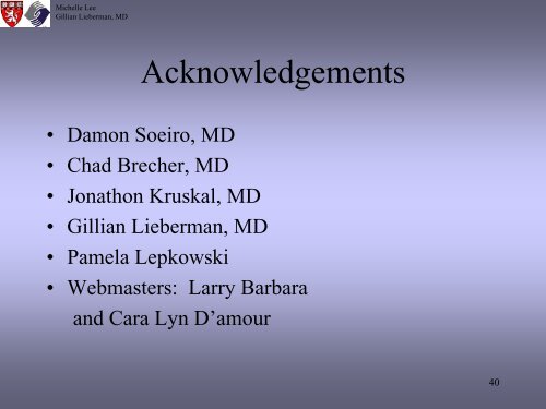 Radiologic Staging Of Pancreatic Cancer