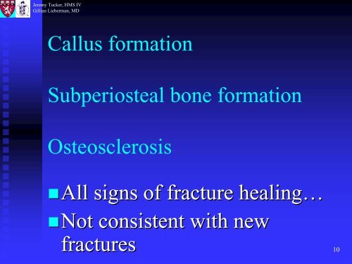 Metaphyseal and Rib Fractures in Child Abuse