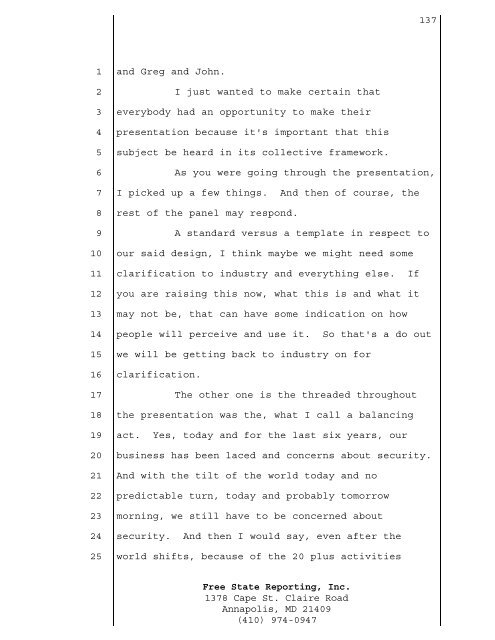 Meeting Minutes - US Department of State