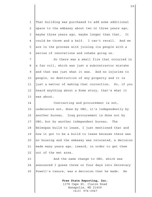 Meeting Minutes - US Department of State