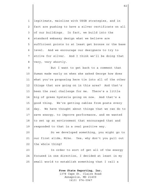 Meeting Minutes - US Department of State