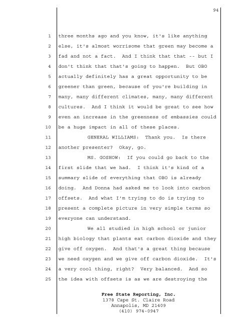 Meeting Minutes - US Department of State