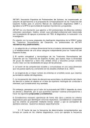 AETAPI, Asociación Española de Profesionales del Autismo, ha ...