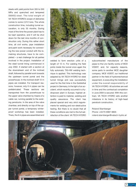 May 2003 ISSUE TONGBAI Page 4/5 COMPACT HYDRO in ...