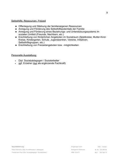 DOWNLOAD Leistungsbeschreibung (PDF) - Apropart Kinder- und ...