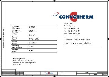 Elektro-Dokumentationelectrical-documentation electrical ...