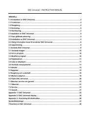 DAC Universal – INSTRUCTION MANUAL