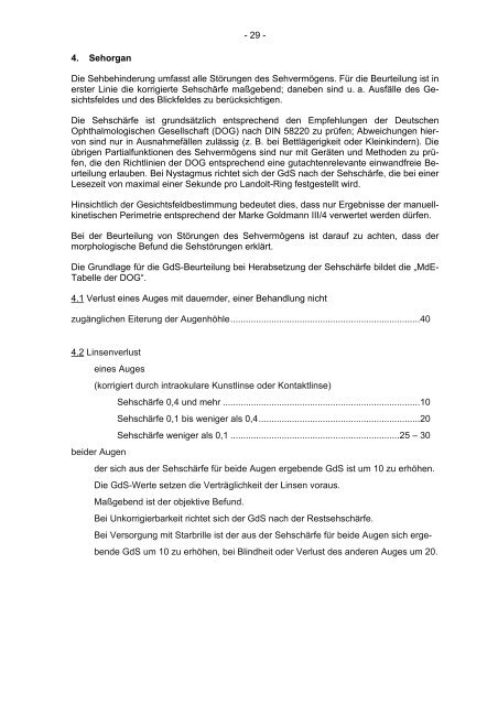 G 5702 Anlage zu § 2 der Versorgungsmedizin-Verordnung vom 10 ...